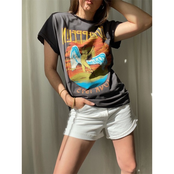 Kanzler Tops - T-SHIRT Led Zeppelin tee — In Gray